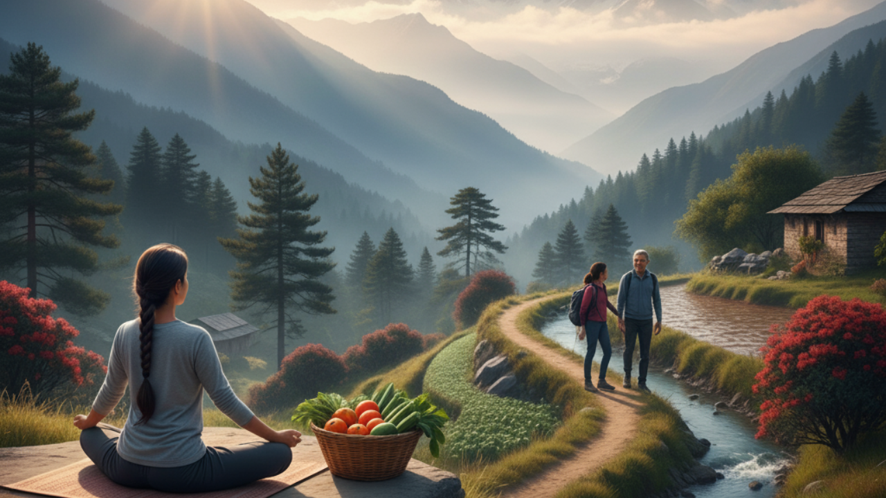 नई हेडलाइन: पहाड़ों में स्वस्थ जीवन: पर्वतीय जीवनशैली के अद्भुत लाभ