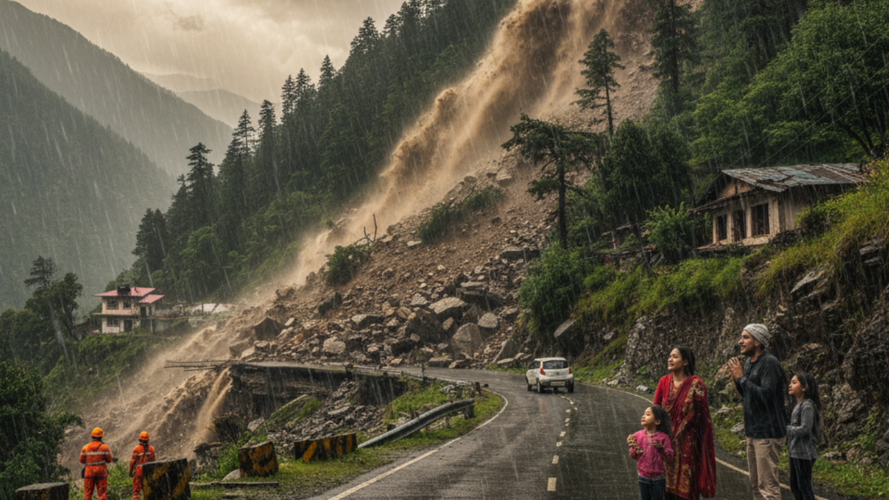 हिमाचल प्रदेश में बढ़ते भूस्खलन: जानिए इसके कारण और सुरक्षा के उपाय