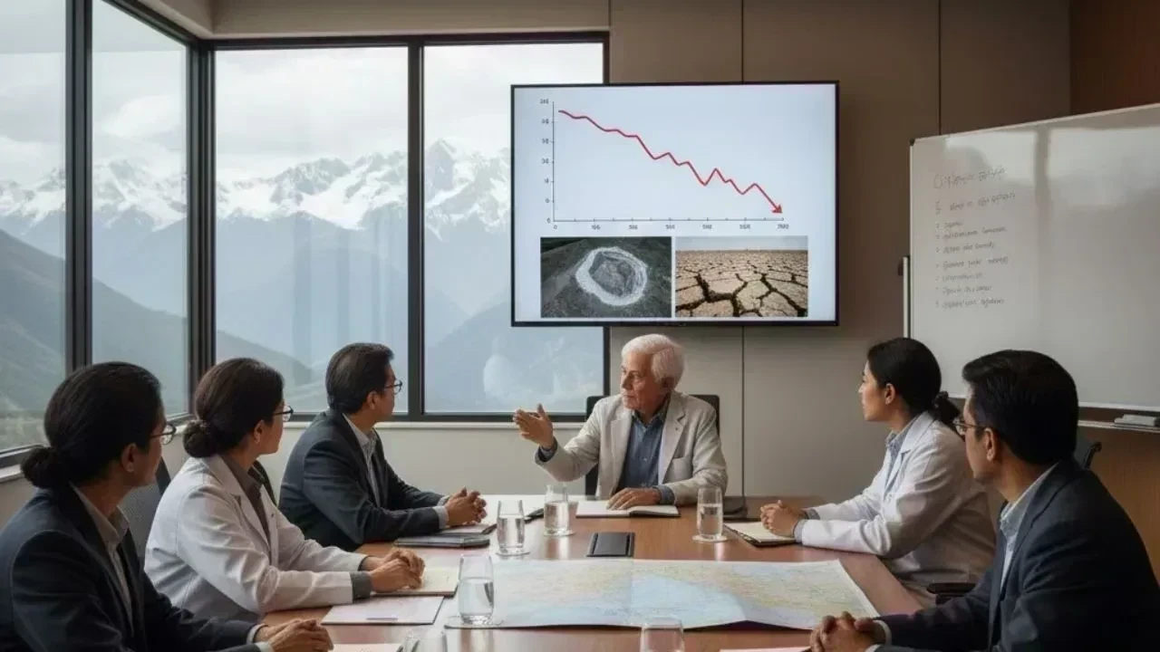 हिमालय ग्लेशियरों में 70% कमी: देहरादून बैठक में जल संकट और कृषि समाधान पर चिंता