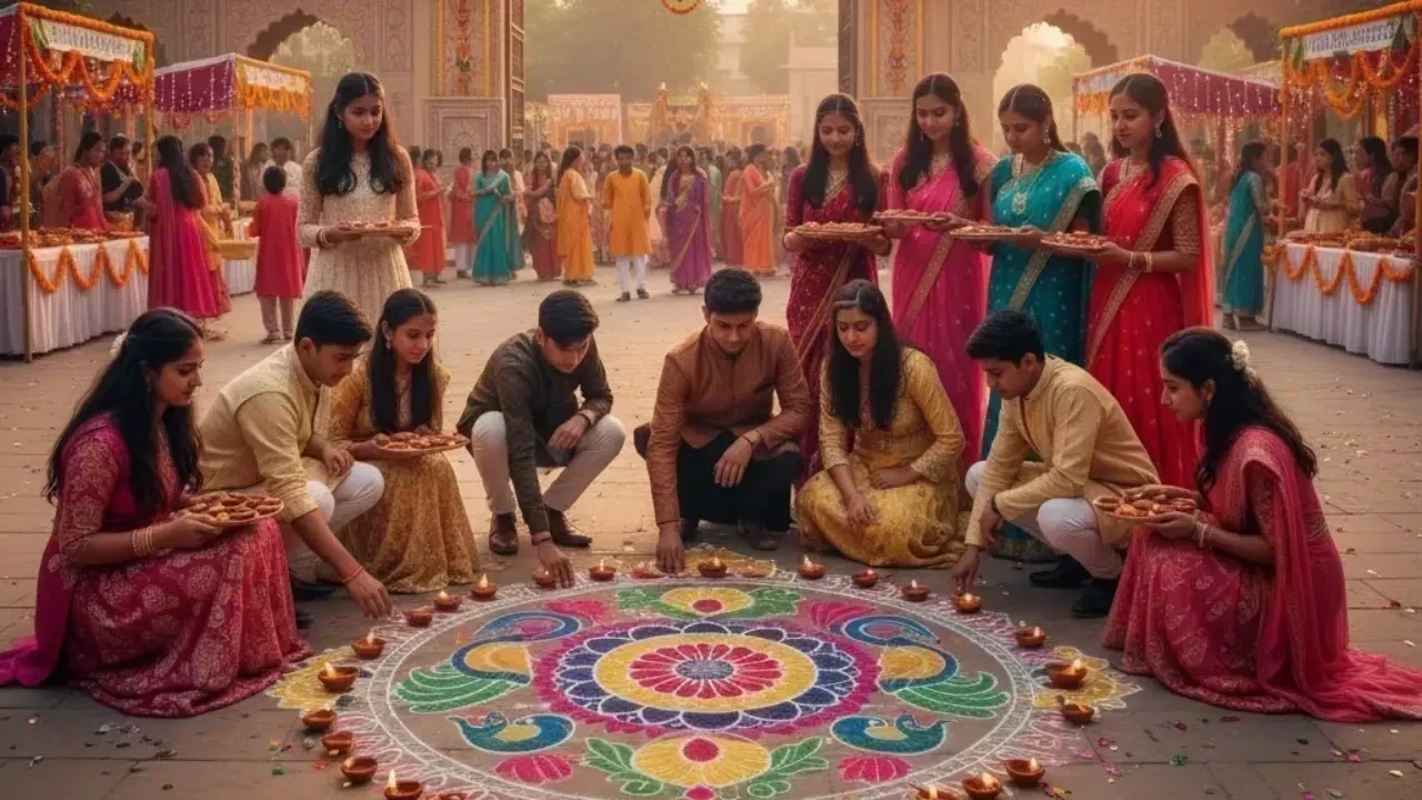 ऊना के डीएवी पब्लिक स्कूल में दीपावली उत्सव: पर्यावरण-अनुकूल दीये और सांस्कृतिक प्रस्तुतियां