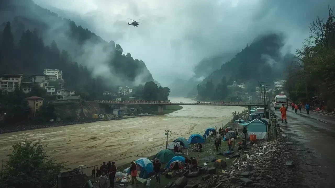 हिमाचल प्रदेश में बाढ़ की चेतावनी और बिलासपुर में सड़क दुर्घटना: राज्य की चुनौतियां