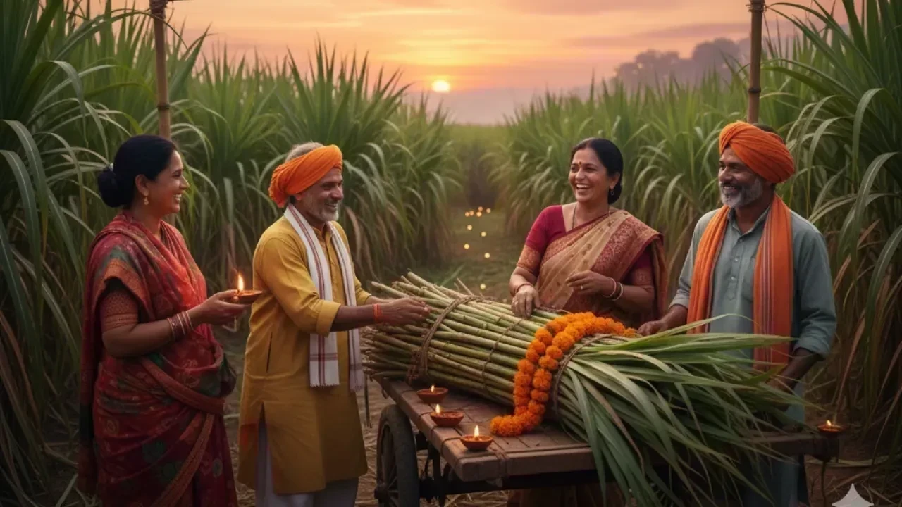 हरियाणा में गन्ने का भाव ₹415 प्रति क्विंटल – किसानों के लिए दिवाली का तोहफा