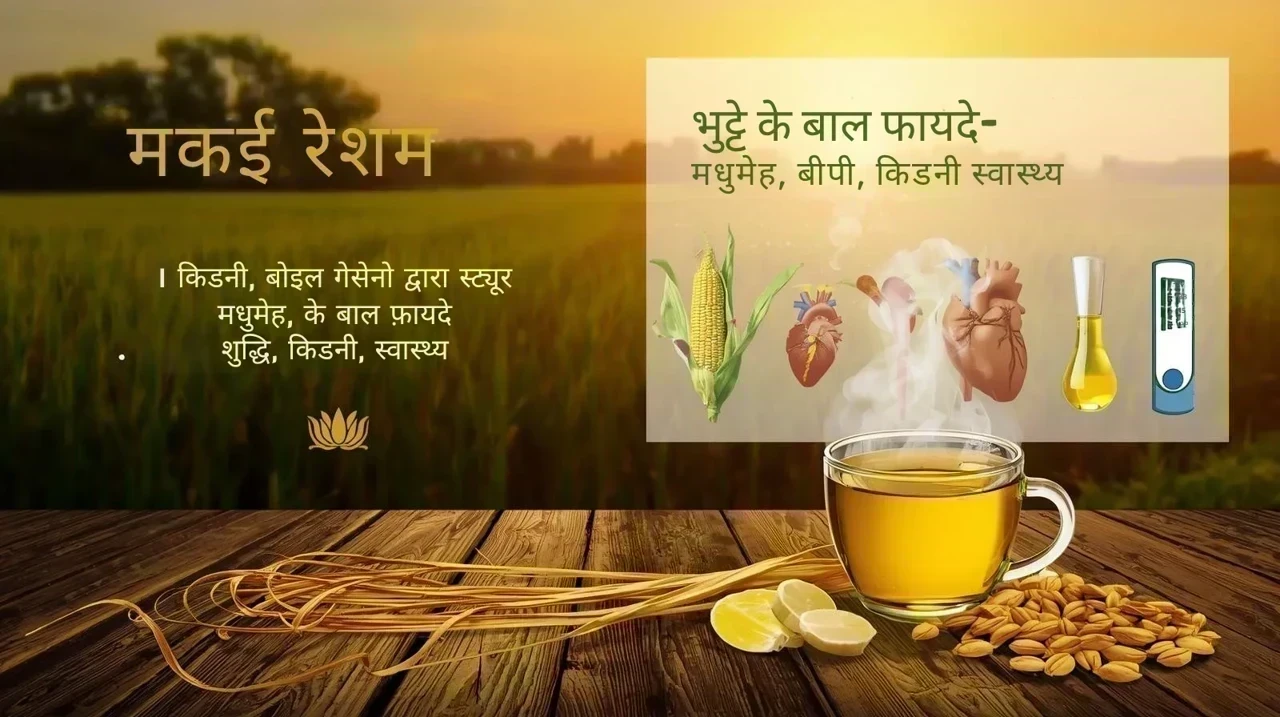 : भुट्टे के बाल: डायबिटीज और बीपी के लिए आयुर्वेदिक चमत्कार