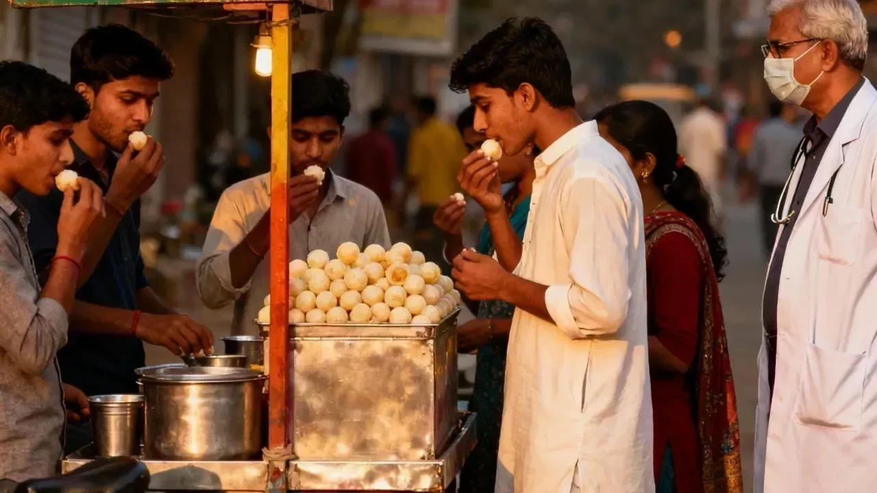 फ्लोराइड इफेक्ट: शाम को गोलगप्पे स्वस्थ, तेजाब वाला नहीं – विशेषज्ञ राय
