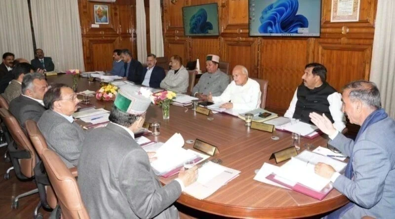 हिमाचल कैबिनेट ने युवाओं के लिए 700 से अधिक नई सरकारी नौकरियां दीं, जिलेवार विकास योजनाओं को मंजूरी