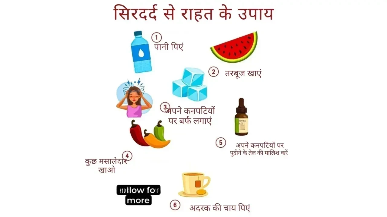 हेडएक सिरदर्द राहत के लिए 6 प्राकृतिक उपाय