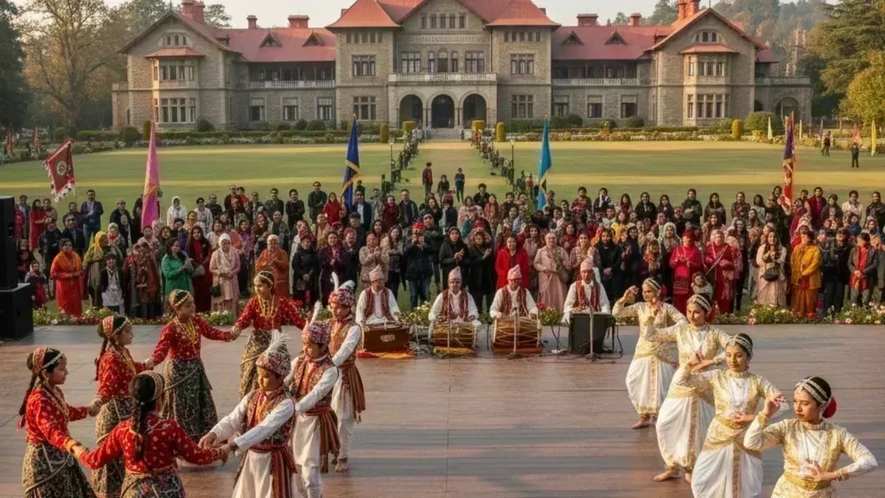 शिमला के राष्ट्रपति भवन में शरद उत्सव की रंगारंग प्रस्तुतियाँ