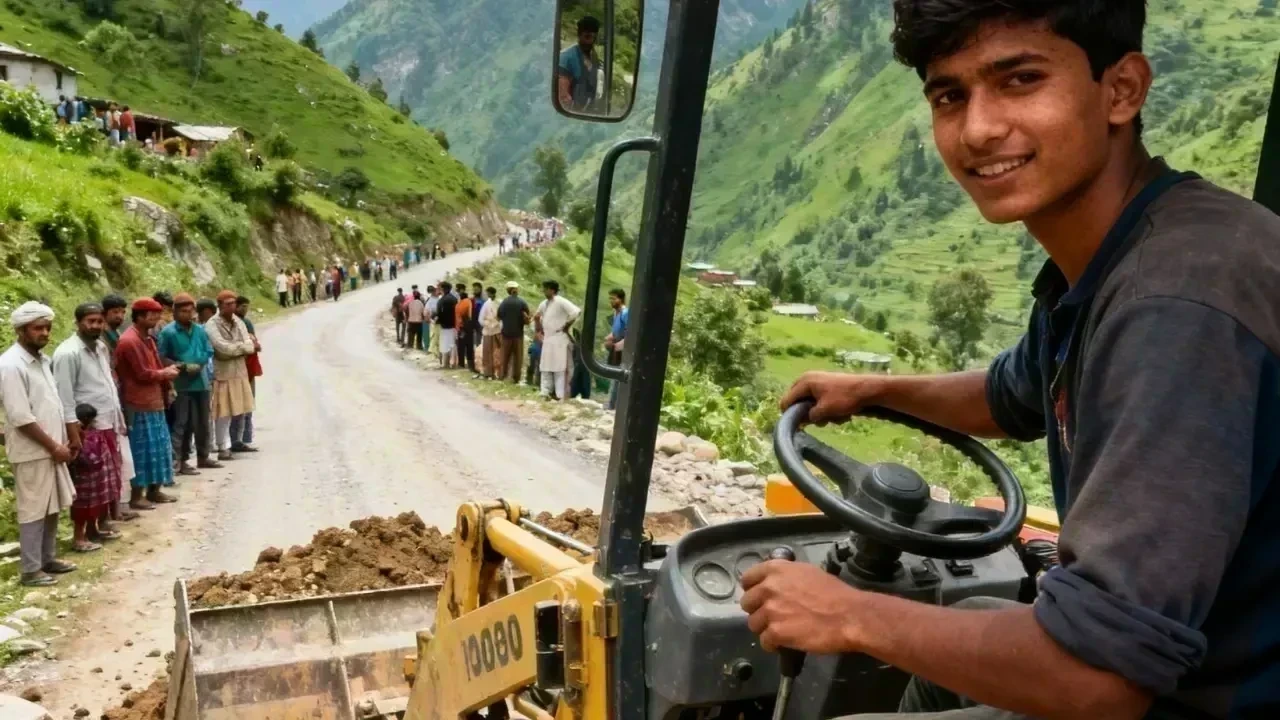 सरकाघाट का चंद्र बना इलाक़े का ‘बुलडोज़र बेटा’, अपने खर्चे से बहाल कराई बंद पड़ी 30 सड़कें