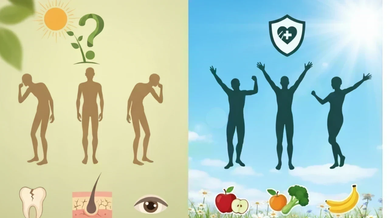 विटामिन की कमी के लक्षण: स्वास्थ्य के लिए जागरूकता जरूरी