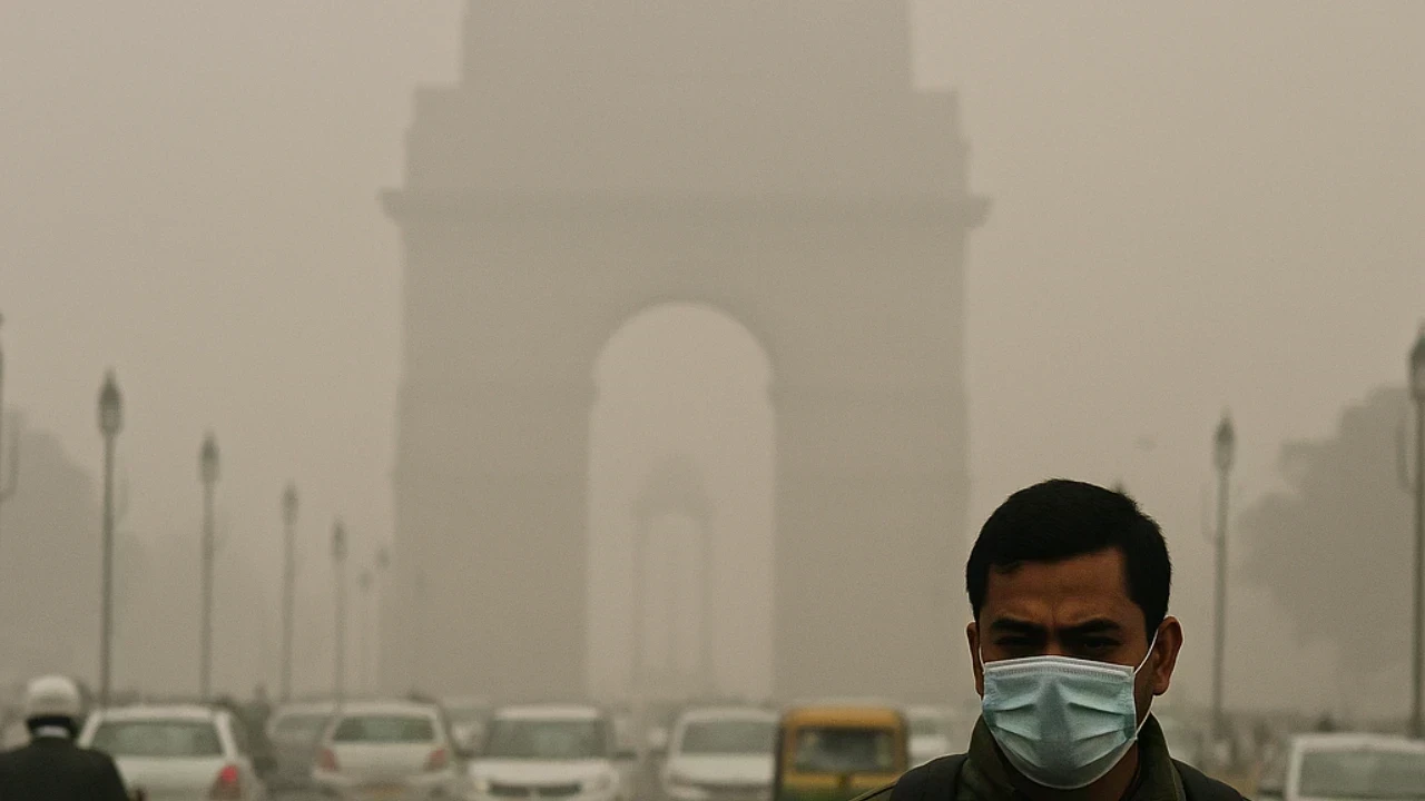 दिल्ली में हवा जहरीली, AQI फिर 400 पार; प्रदूषण से बढ़ा खतरा