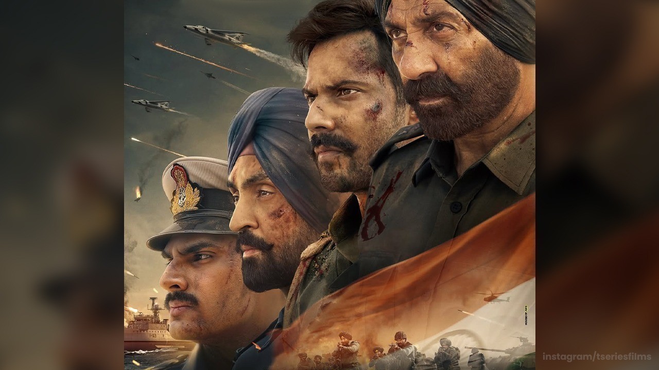 बॉर्डर 2 फिल्म: टीजर सोलह दिसंबर, रिलीज तेईस जनवरी दो हज़ार छब्बीस