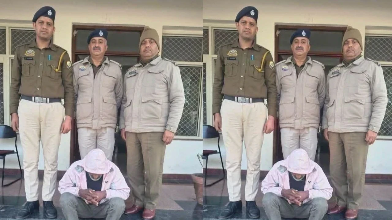देहरा पुलिस ने फरार अपराधी कुलदीप कुमार को दबोचा