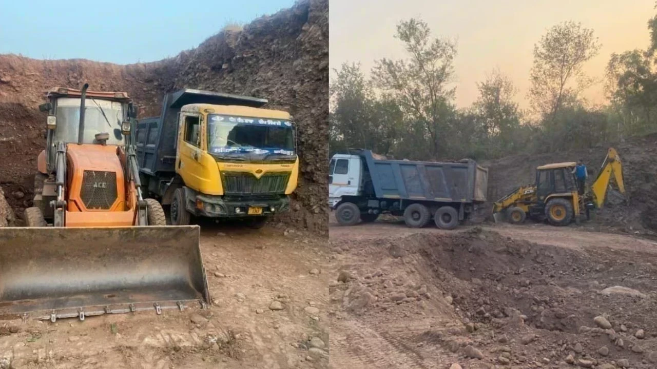 बद्दी पुलिस की सख्त कार्रवाई, अवैध खनन पर डाला शिकंजा