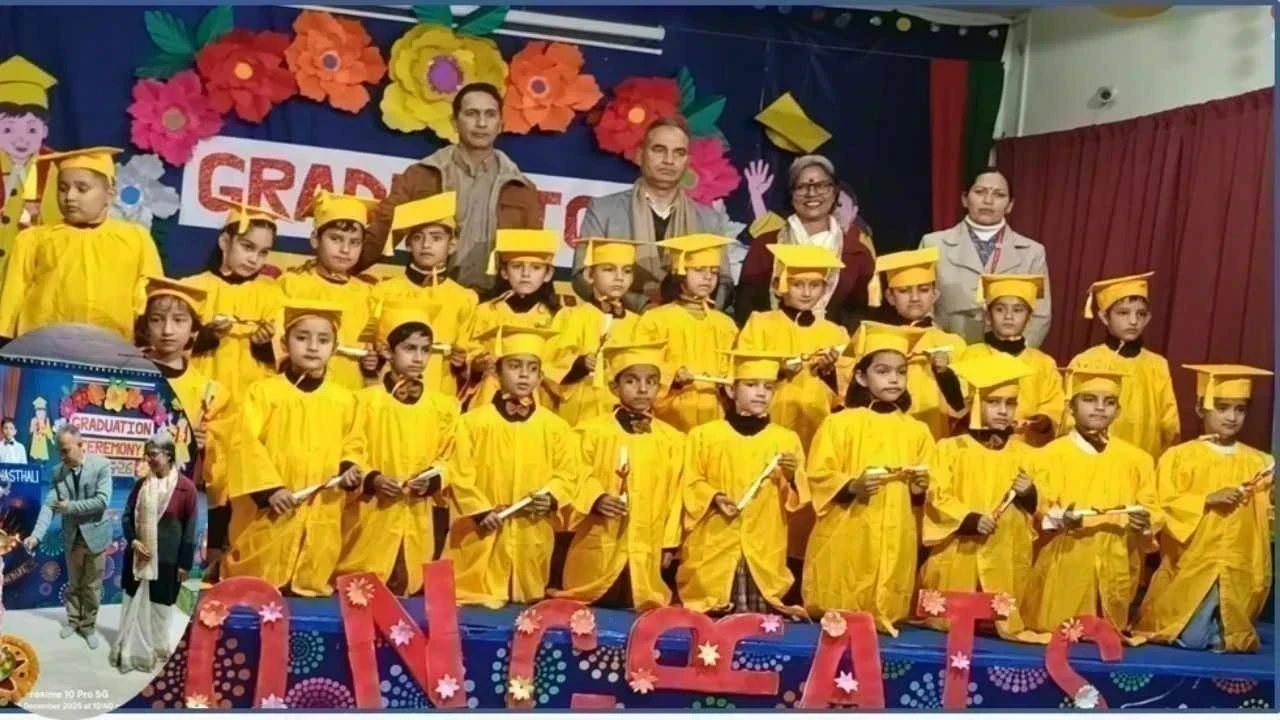 टैगोर वनस्थली पब्लिक स्कूल कुठाड़ में सनातन समारोह का भव्य आयोजन