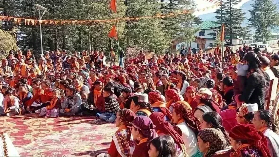 पंजाई में राष्ट्रीय स्वयंसेवक संघ ने आयोजित किया शानदार हिन्दू सम्मेलन