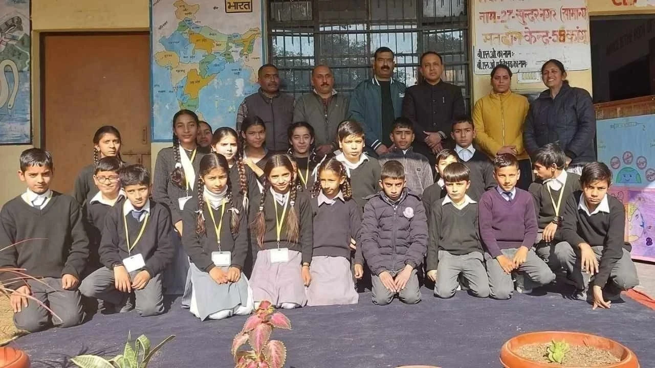 कांगू स्कूल में नशा मुक्त भारत अभियान पर विद्यार्थियों को जागरूक किया