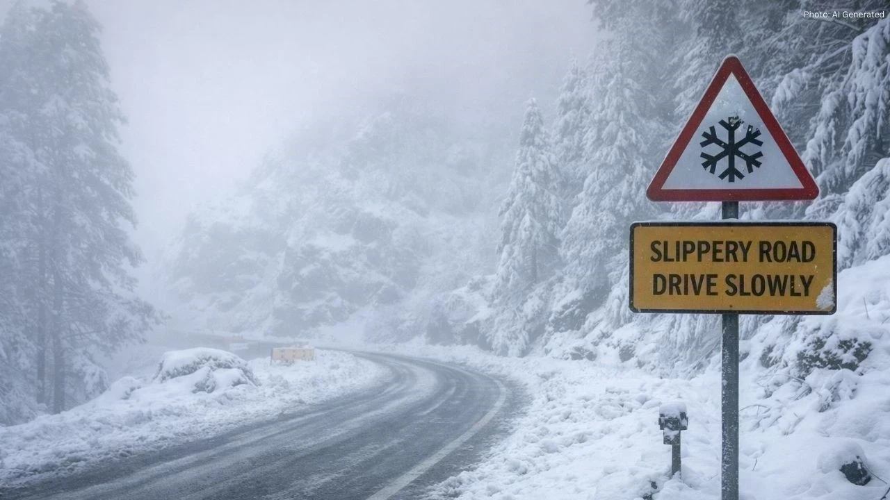 ठंड से जाम होने लगा हिमाचल, कई जिलों में 9 जनवरी तक कोहरे का यलो अलर्ट