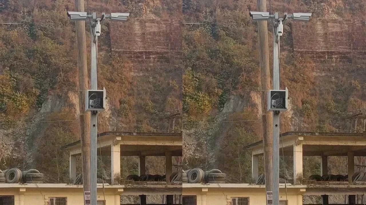 धर्मपुर बाजार में हाई-सेंसिटिव कैमरे से ट्रैफिक नियम तोड़ने वालों पर कसेगा शिकंजा