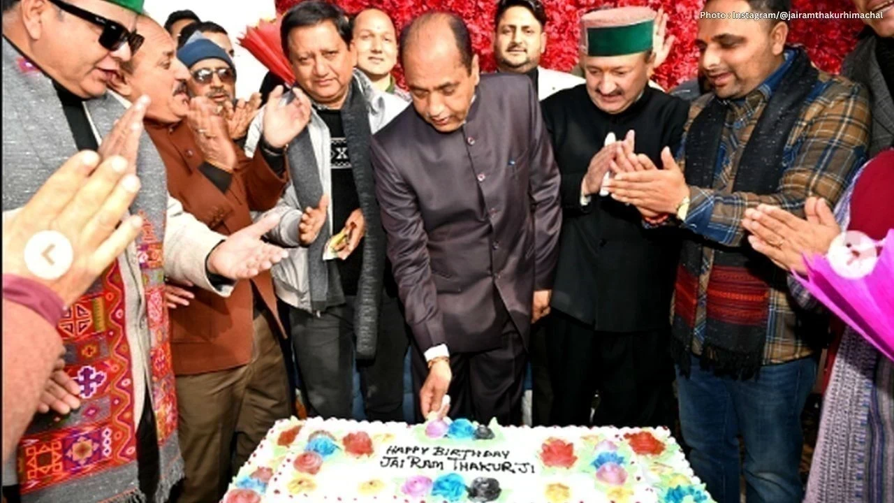 जन्मदिन के बहाने जयराम ठाकुर का शक्ति प्रदर्शन, बैनमोर में उमड़ा समर्थकों का सैलाब