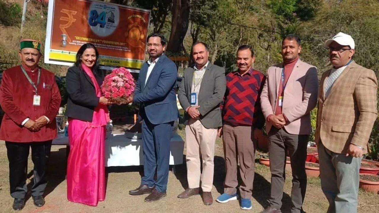 यूको बैंक ने सोलन में सामाजिक सरोकारों संग मनाया 84वां स्थापना दिवस