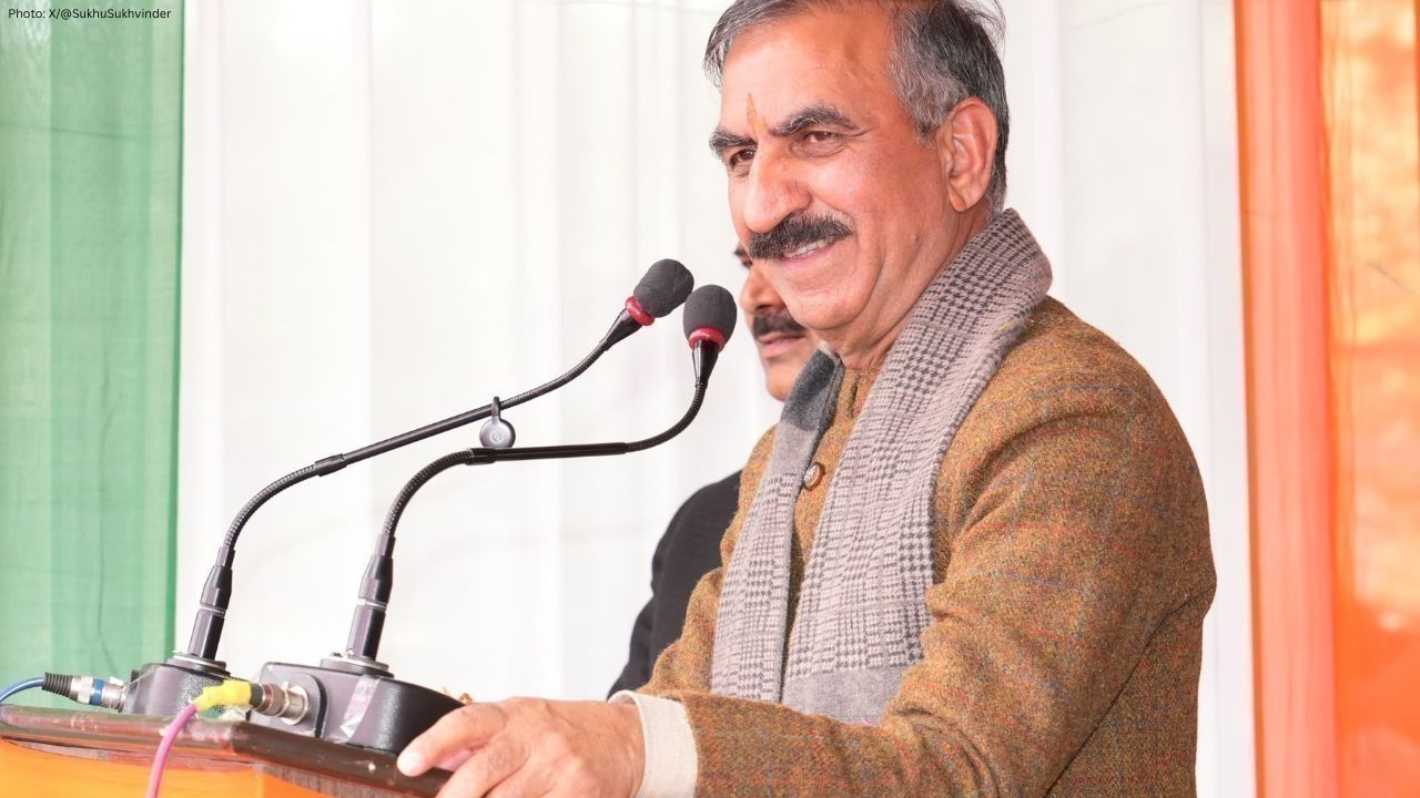 शिमला मुख्यमंत्री सुखविंदर सिंह सुक्खू ने केंद्र से सहयोग की अपील की