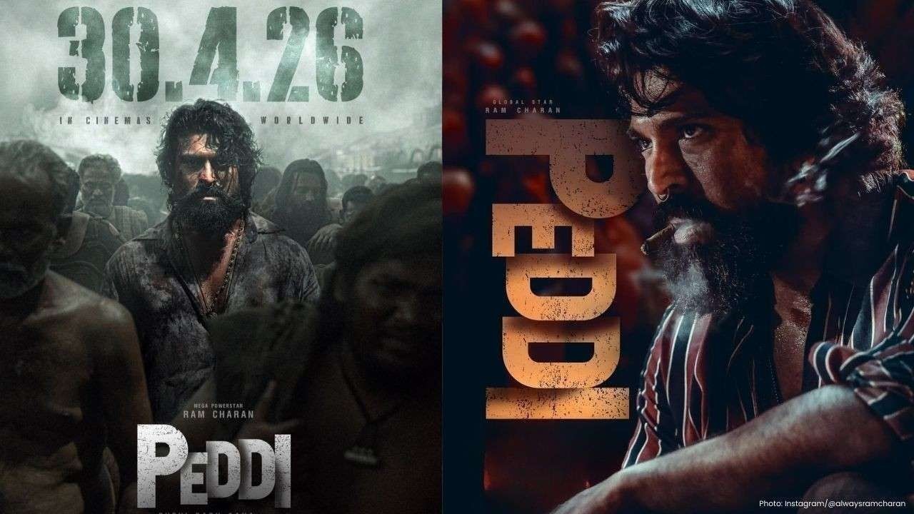 राम चरण और जाह्नवी कपूर की फिल्म "Peddi" की रिलीज़ डेट का ऐलान, 30 अप्रैल 2026 को थियेटर्स में होगी रिलीज़