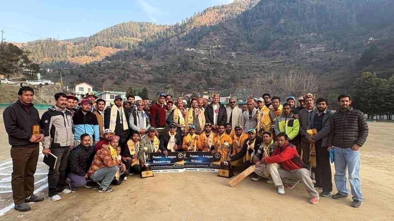 चैहनी वारियर्स ने जीता नमो लीग फाइनल, 1.11 लाख रुपये और ट्रॉफी पर कब्जा