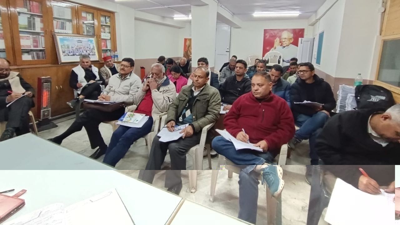 हिमाचल प्रदेश में कम्युनिस्ट पार्टी मार्क्सवादी की राज्य कमेटी की बैठक सम्पन्न