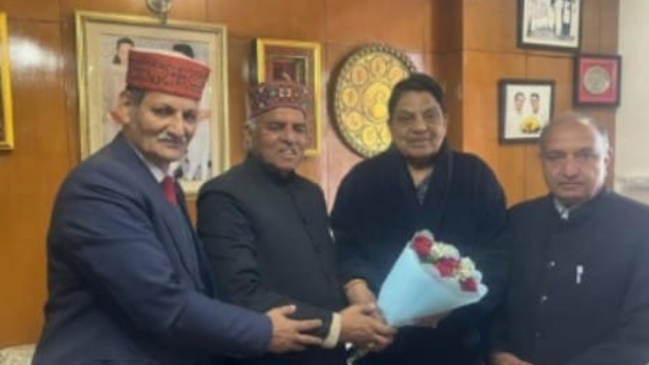 कोली समाज के राष्ट्रीय सम्मेलन की तैयारियों के लिए मंत्री धनी राम शांडिल से बैठक