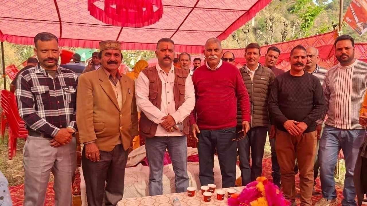 लेदा में राष्ट्रीय देवभूमि पार्टी का कार्यक्रम, रुमित ठाकुर ने मुद्दे उठाए