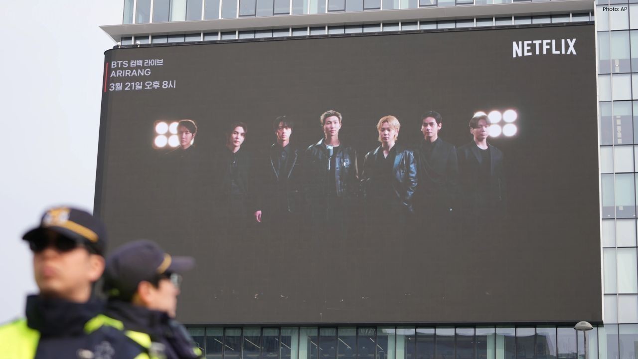 सोल में बीटीएस का ऐतिहासिक कमबैक, चार साल बाद सातों सितारे एक साथ मंच पर