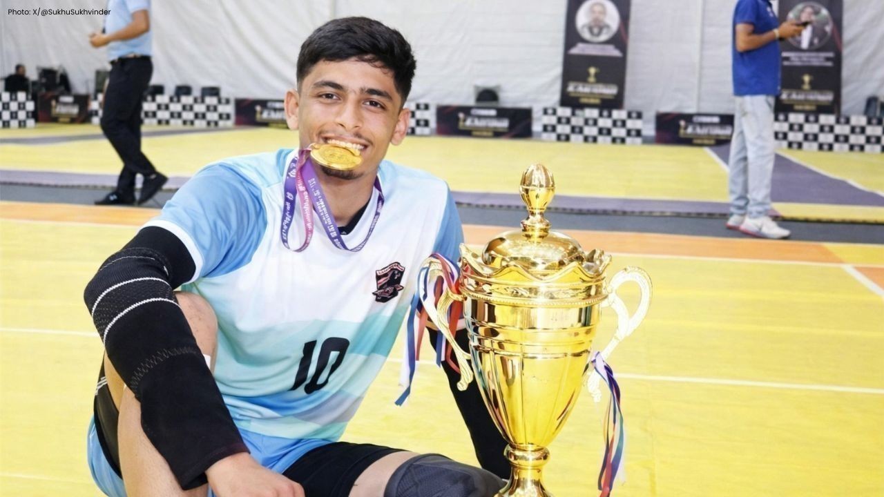 हिमाचल के युवा खिलाड़ी आर्यन परमार ने पैरा कबड्डी में गोल्ड जीतकर प्रदेश का नाम रोशन किया