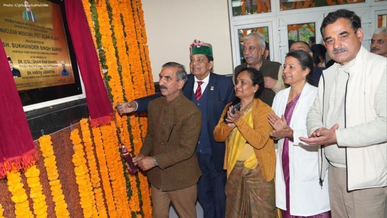 IGMC शिमला में न्यूक्लियर मेडिसिन ब्लॉक का उद्घाटन, अब PET Scan से कैंसर की जल्द पहचान होगी