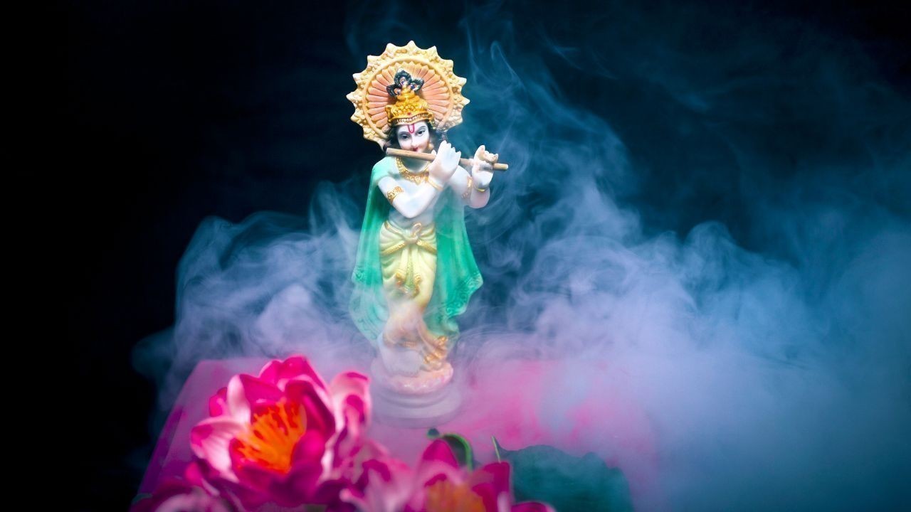 बद्दी माजरू में भक्तिपूर्ण कथा, बालक कृष्ण की लीलाओं और पूतना वध की घटना सुनाई गई