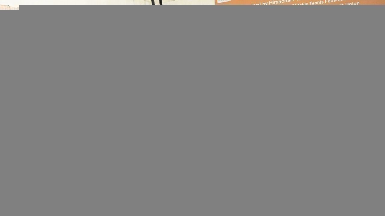 शिमला में अंतरराष्ट्रीय टेबल टेनिस प्रतियोगिता शुरू, पांच देशों के खिलाड़ी शामिल