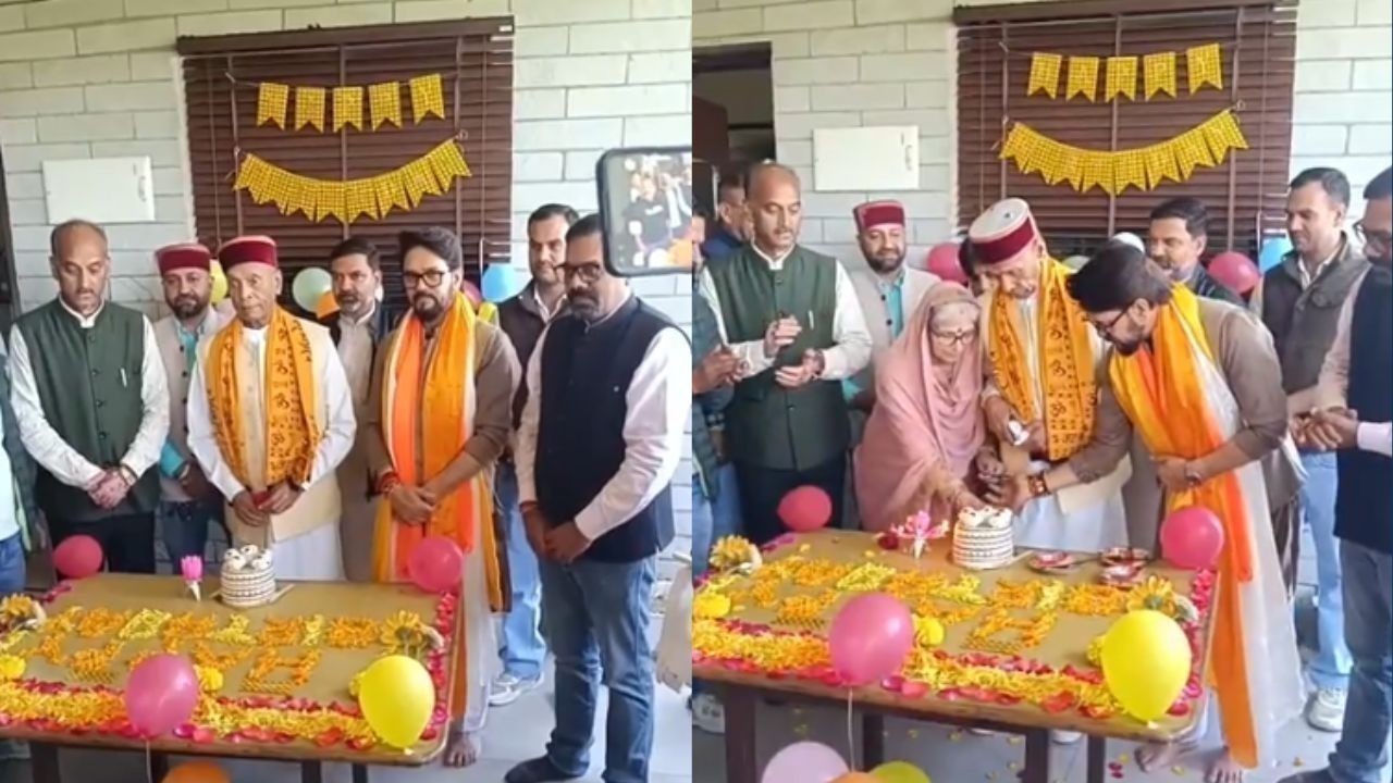 प्रेम कुमार धूमल का जन्मदिन समीरपुर में परिवार और BJP कार्यकर्ताओं संग मनाया गया