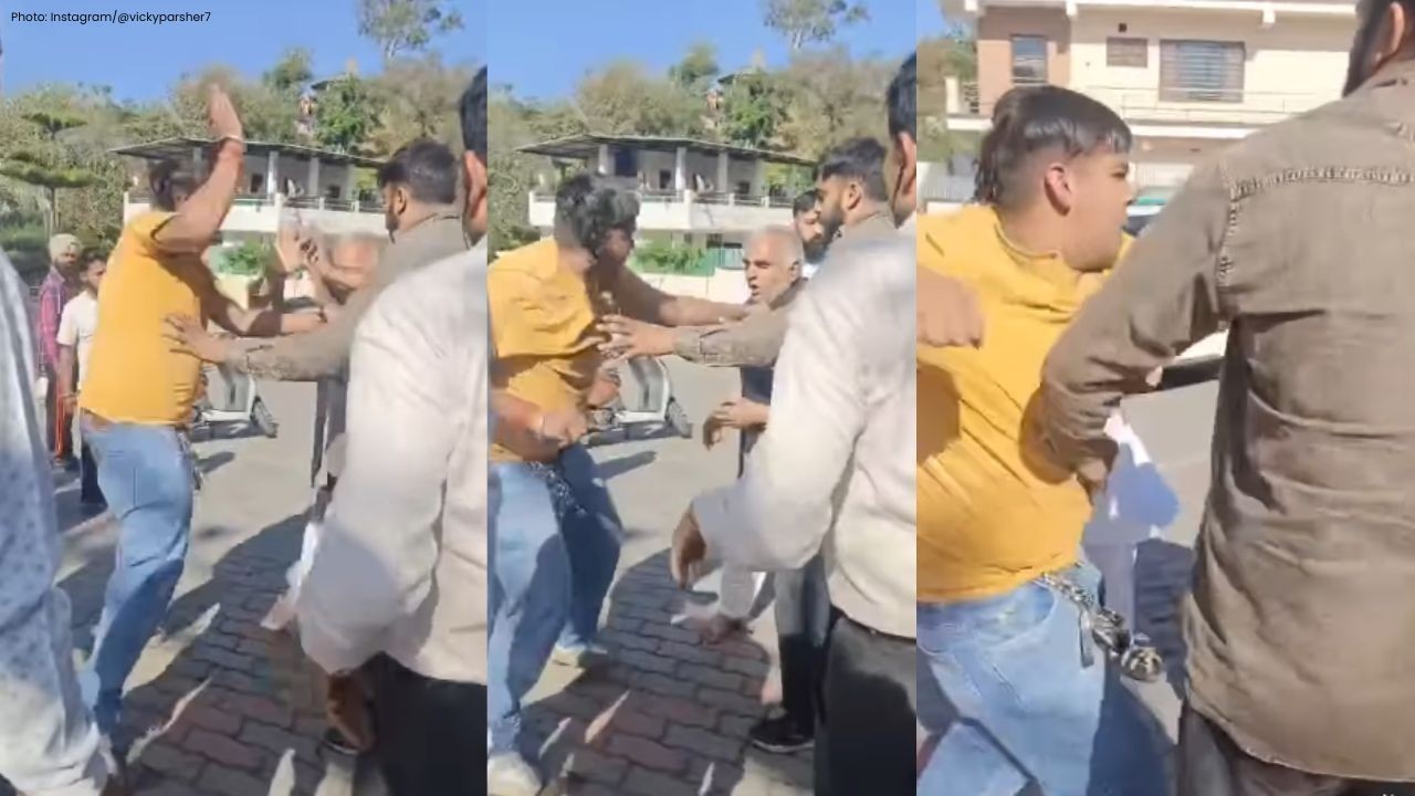 चिंतपूर्णी मंदिर के बाहर विवाद बढ़ा, ई-रिक्शा चालक ने बुजुर्ग से की मारपीट