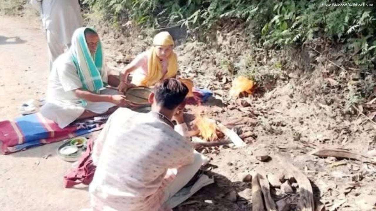 सिया हत्याकांड के बाद पिता ने घटनास्थल पर जाकर किया शांति हवन