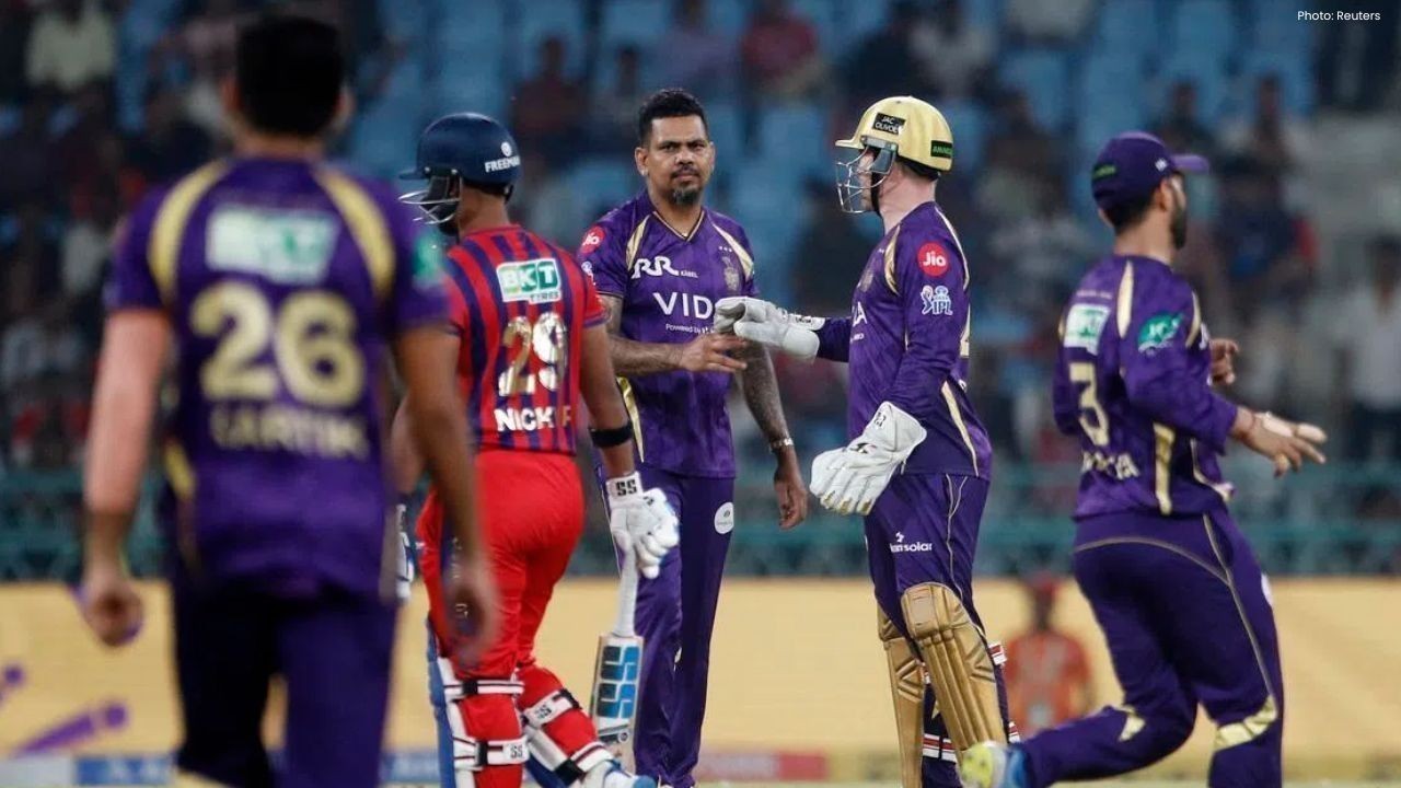 सुपर ओवर में सुनील नरेन का कमाल, केकेआर ने लखनऊ को रोमांचक मैच में हराया