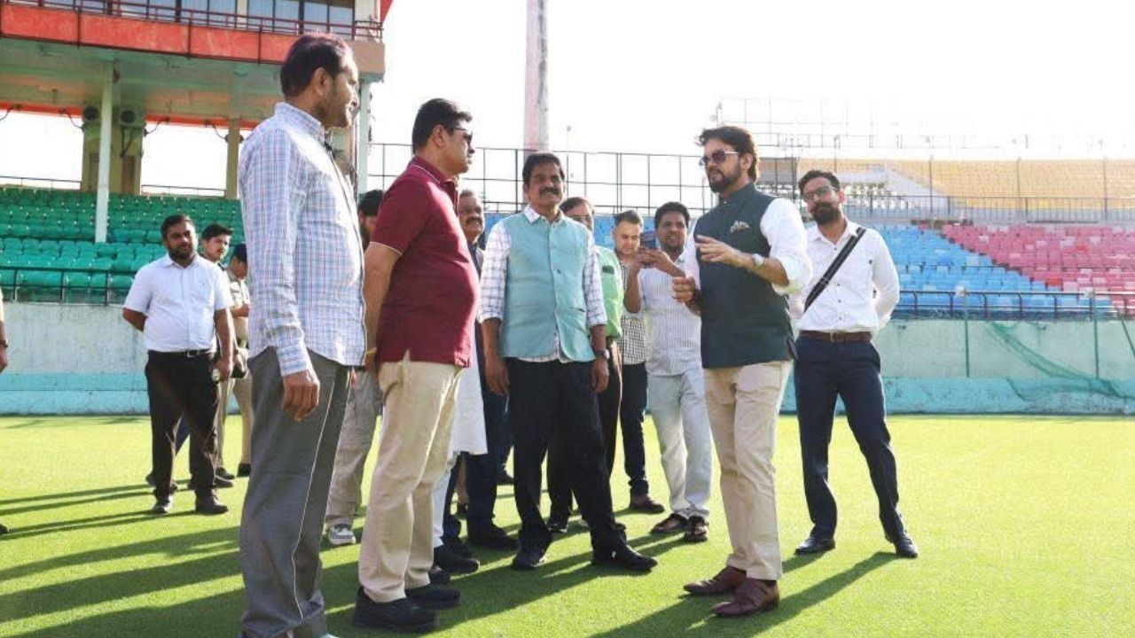 धर्मशाला में लोक लेखा समिति का दौरा, क्रिकेट स्टेडियम का किया निरीक्षण