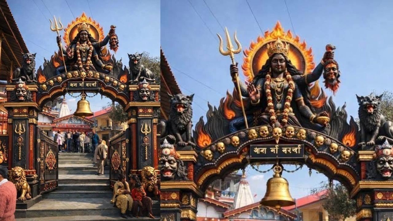 पालमपुर के कालीबाड़ी मंदिर के द्वार का जीर्णोद्धार, जल्द दिखेगा नया रूप