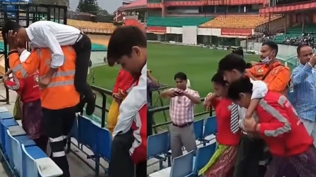 धर्मशाला HPCA Stadium में IPL से पहले सुरक्षा को लेकर बड़ी मॉक ड्रिल आयोजित