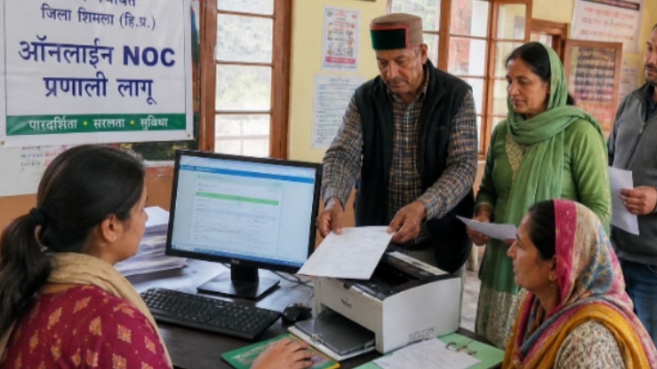 हिमाचल में पंचायत स्तर पर ऑनलाइन एनओसी व्यवस्था लागू करने का फैसला
