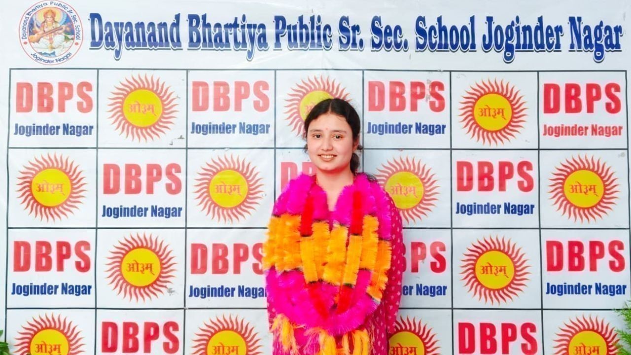 जोगिंद्रनगर की रीतिका ठाकुर ने 10वीं परीक्षा में प्रदेश में पाया आठवां स्थान