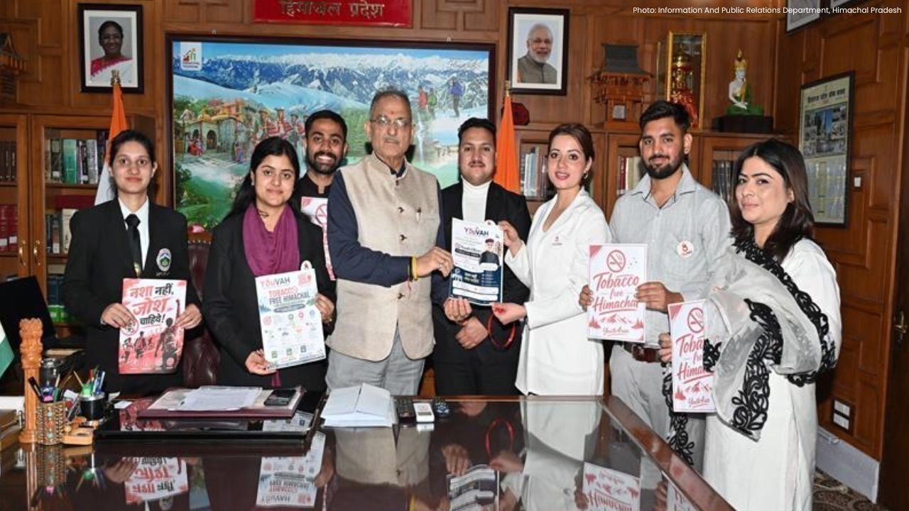 हिमाचल में तंबाकू मुक्त अभियान शुरू, युवाओं को नशे से दूर रहने का संदेश