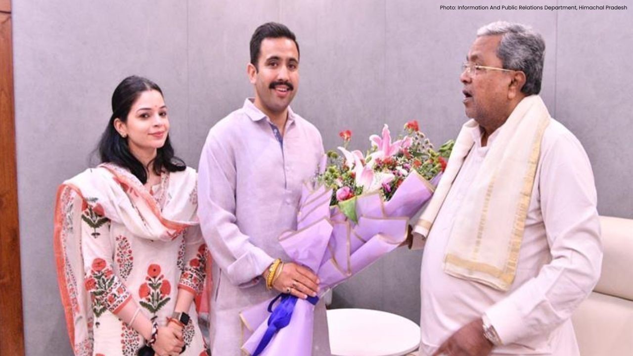 विक्रमादित्य सिंह ने कर्नाटक में सड़क निर्माण और विकास योजनाओं को लेकर मुख्यमंत्री से की चर्चा