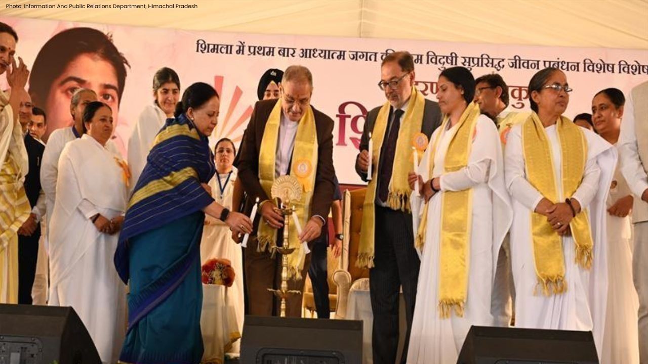 सिस्टर शिवानी के ध्यान प्रवचन में राज्यपाल ने दिया आध्यात्मिकता का संदेश