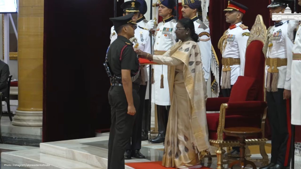 दिल्ली में हिमाचल के पांच वीर जवानों को मिला वीरता सम्मान, सेना ने किया सम्मानित