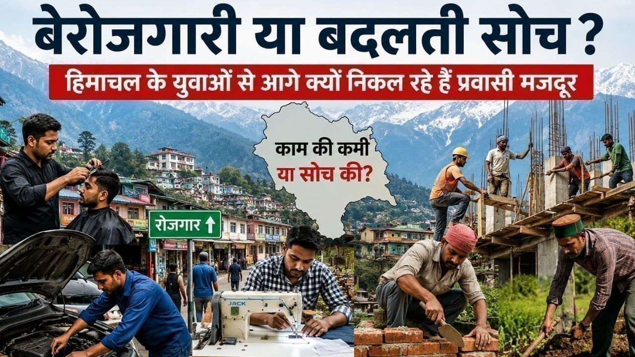 हिमाचल में रोजगार के अवसरों की कमी या बदलती सोच, आखिर युवा क्यों हो रहे पीछे