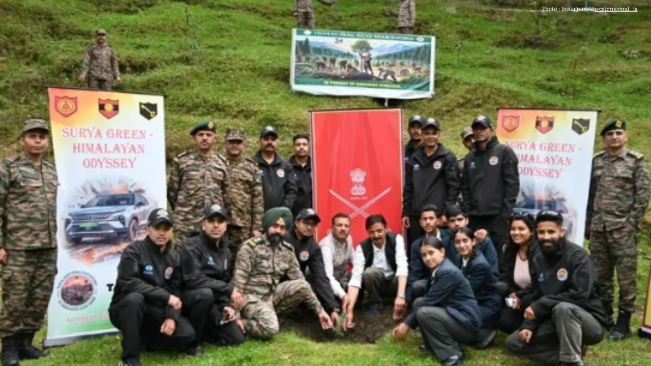 कसौली से शुरू हुई भारतीय सेना की ‘सूर्य ग्रीन-हिमालयन ओडिसी’ ईवी यात्रा